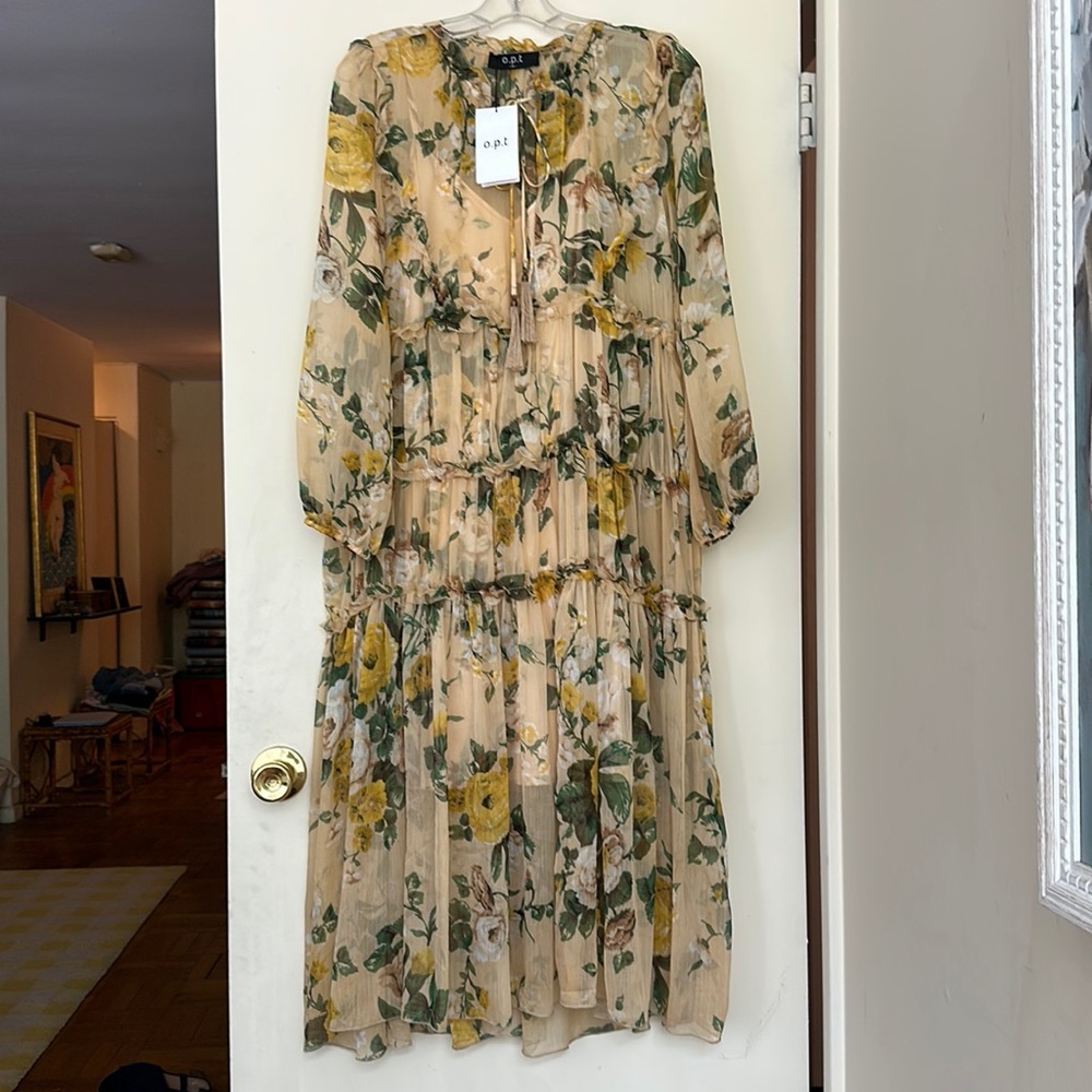 O.P.T NWT floral dress